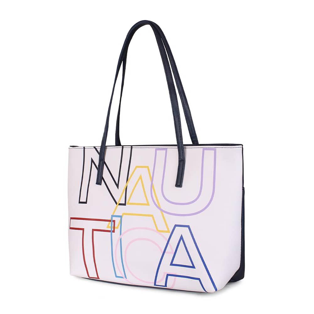 Cartera Outliner Fantasy Blanco Nautica image number 1.0