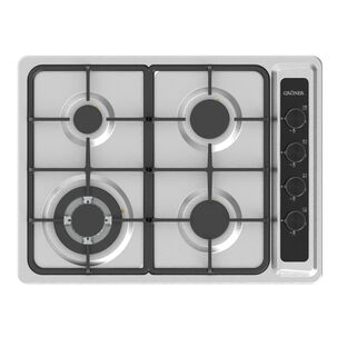 Encimera A Gas Groner Inox Xs 4q