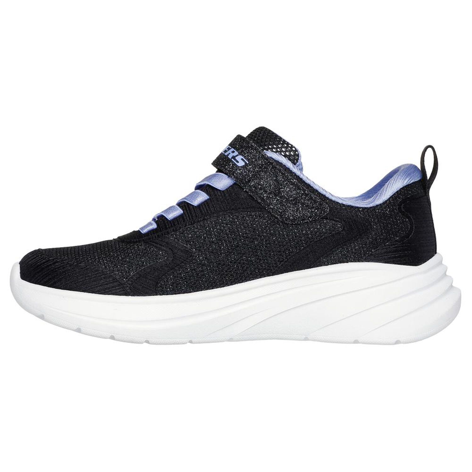 Zapatilla Infantil Ni&ntilde;a Skechers Wave 92 Negro image number 2.0