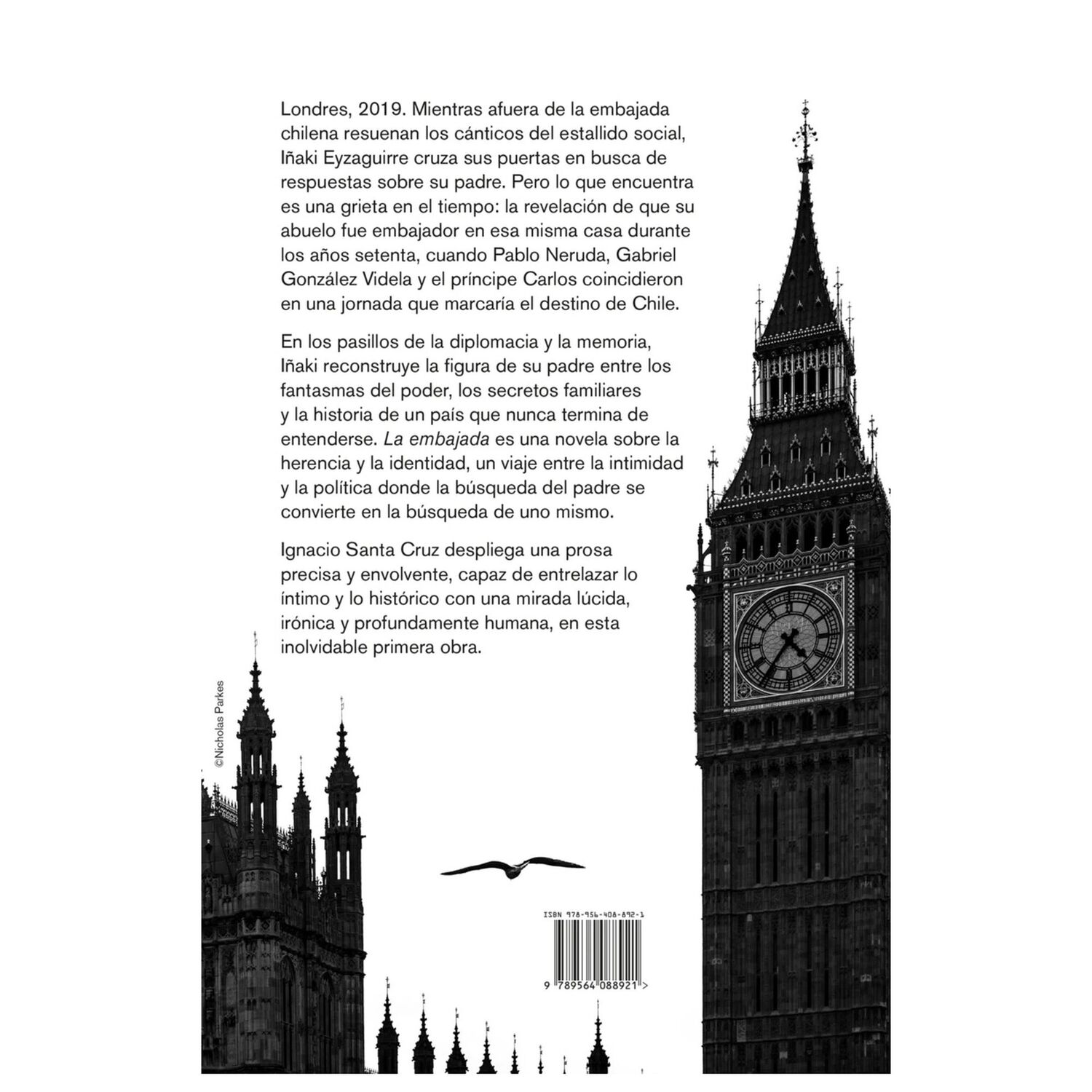 La Embajada (tapa Blanda) - Ignacio Santa Cruz | Libro image number 1.0