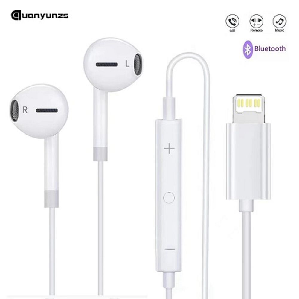 Audífonos Con Cable Compatible Para Iphone Ligthining 8 Pines image number 4.0