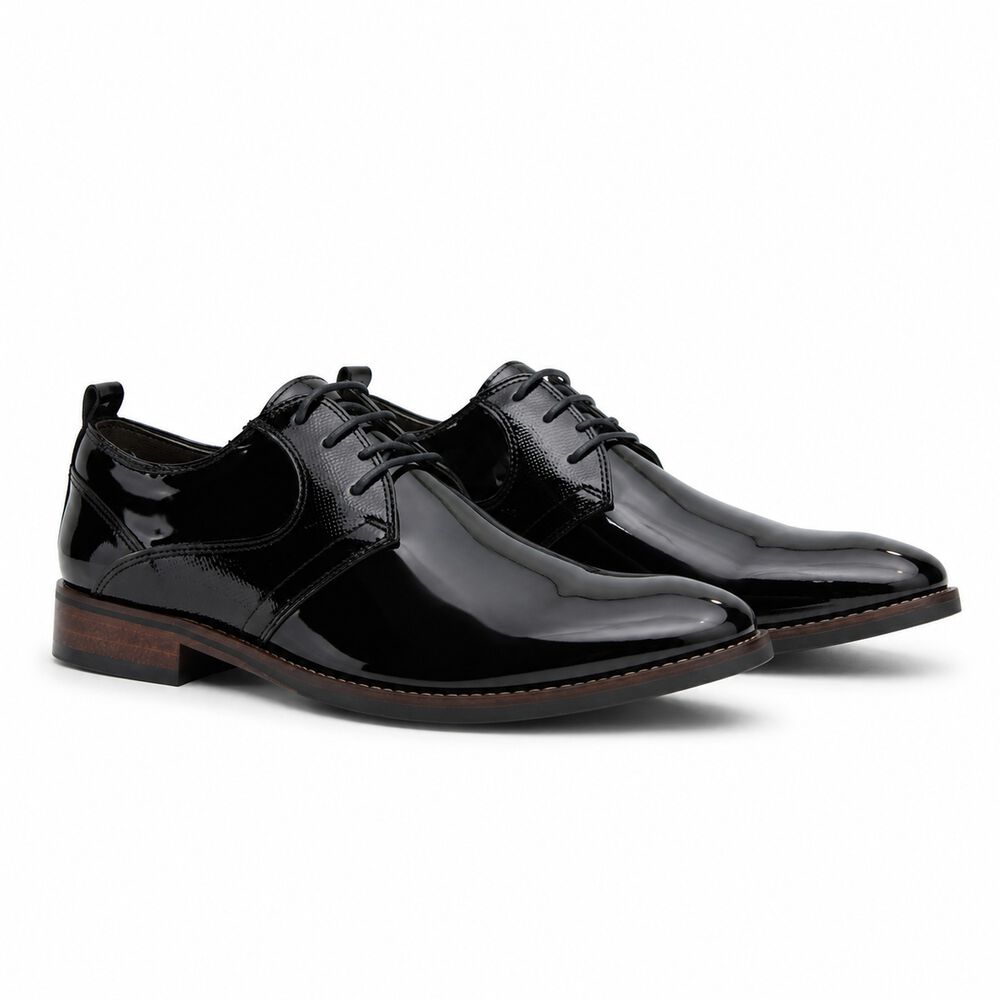 Zapato Ferracini Hombre 5659 Caravaggio Negro Charol Casual image number 6.0