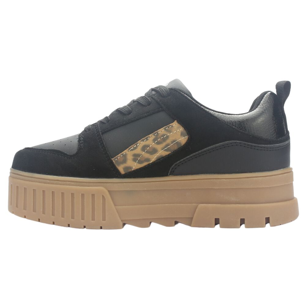 Zapatilla Mujer Chalada Troya-5 Negro Urbano image number 1.0