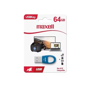 Pendrive Maxell Modelo Key 64gb Usb 3.0