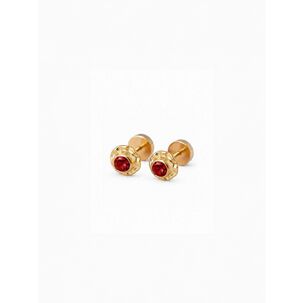 Aros Abridores Chat&oacute;n Circ&oacute;n 5mm N2 Oro 14k Beb&eacute;