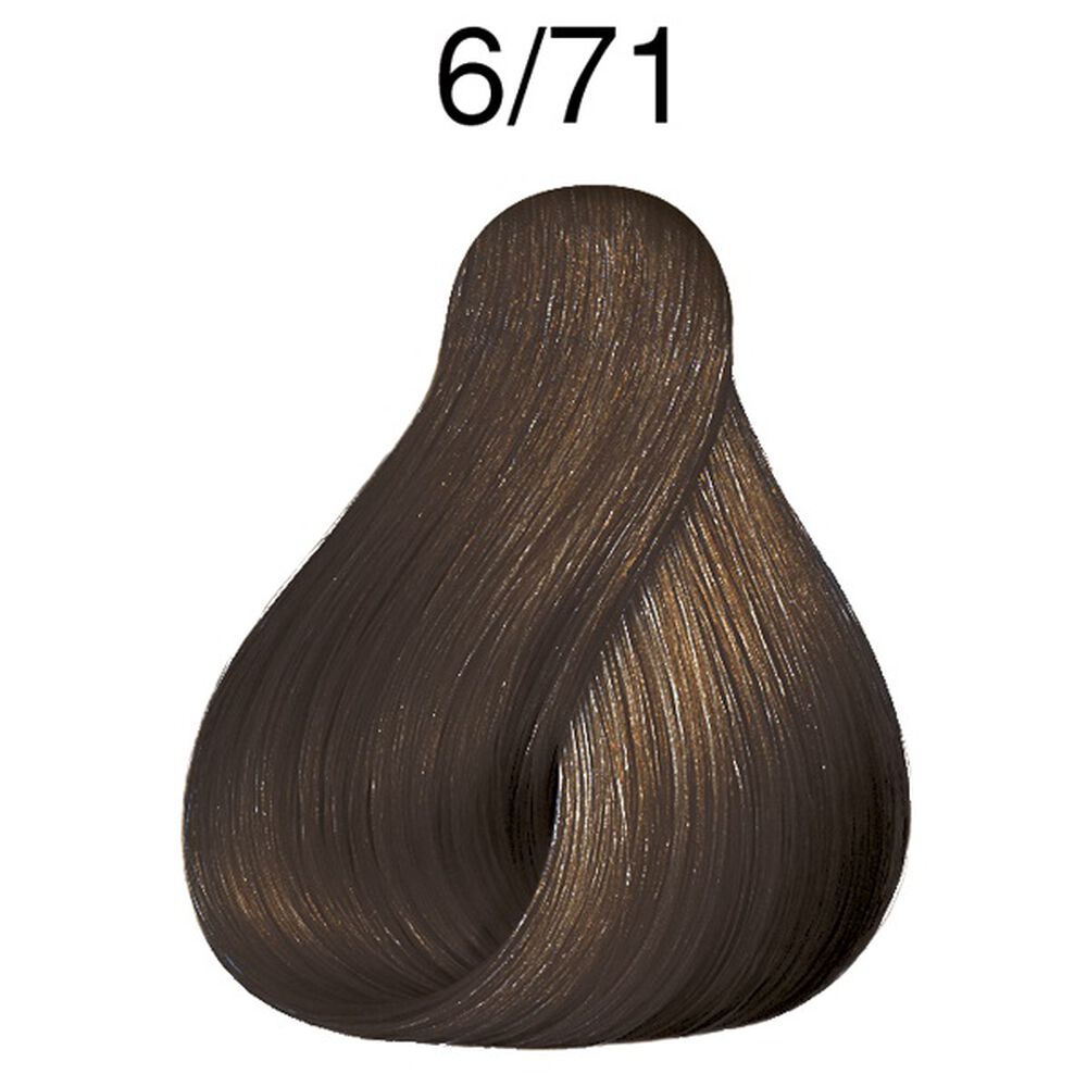 Tinte Para Cabello Wella Color Touch 6/71 Rubio Oscuro Marron Ceniza62ml image number 3.0