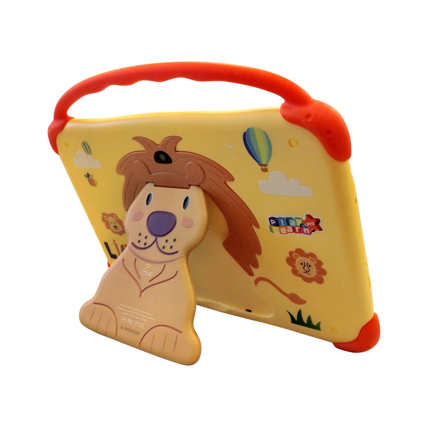 Tablet 8" Microlab Tablet Kids Play & Learn Pro / 4 GB RAM / 64 GB / Amarillo image number 2.0