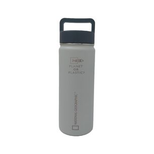 Botella Met&aacute;lica National Geographic 500ml Gris