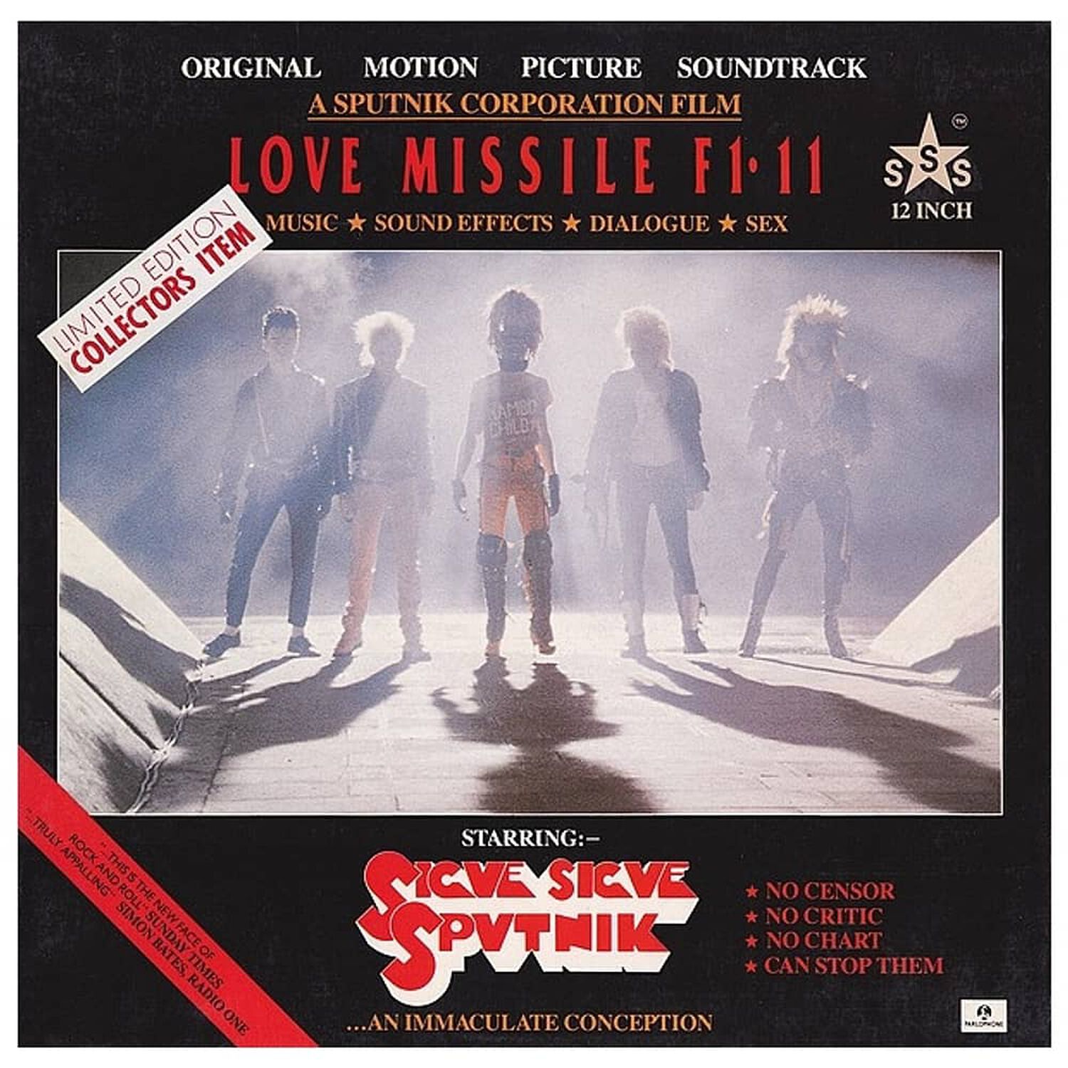 Sigue Sigue Sputnik - Love Missile F1-11 | 12" Maxi Single Usado image number 0.0