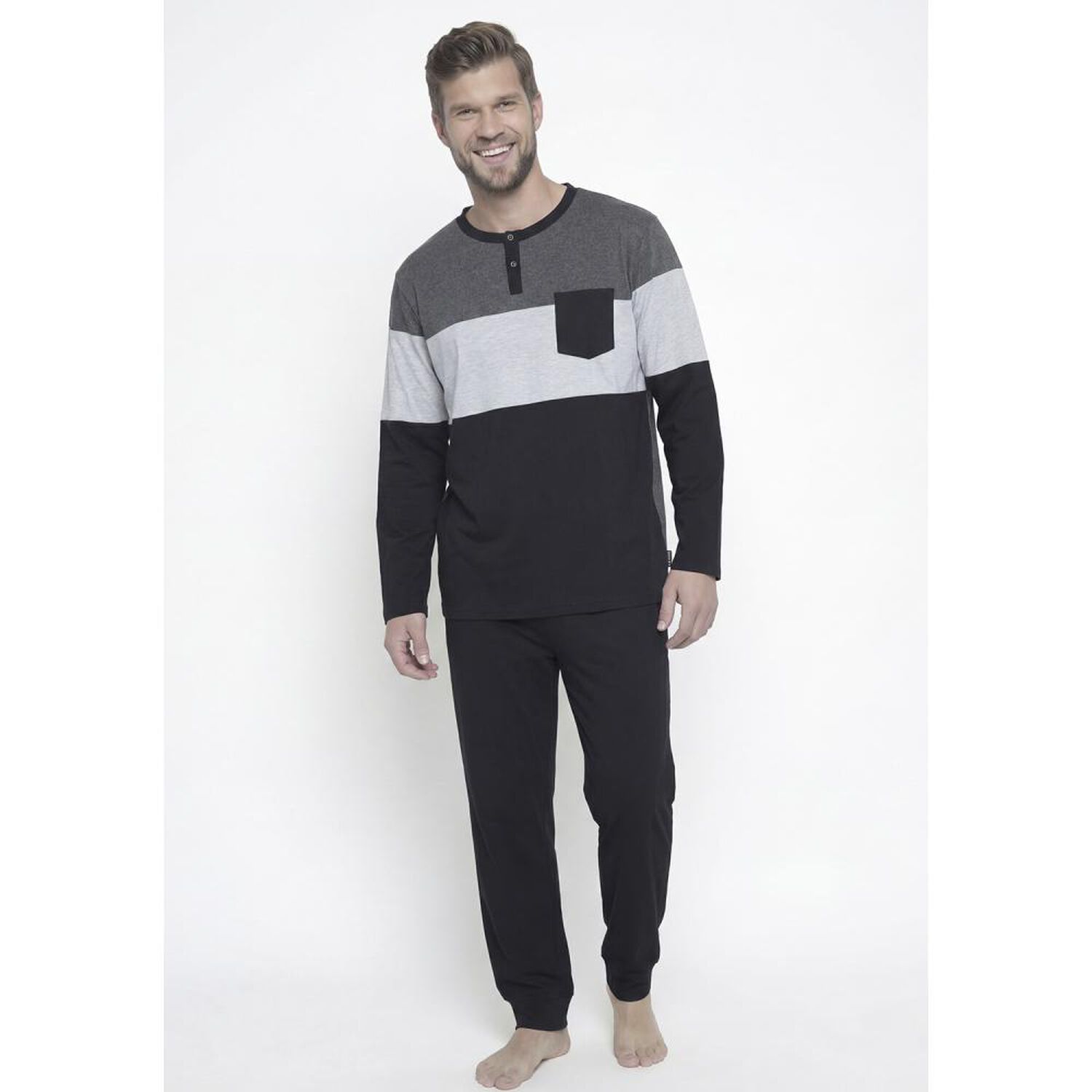 Pijama Hombre Largo Kayser image number 0.0