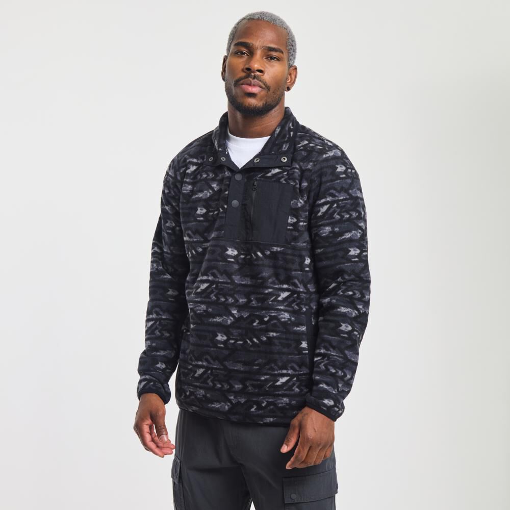 Poler&oacute;n Deportivo Rayas Regular Cuello Redondo Hombre Wetland image number 2.0