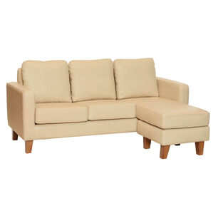 Seccional Venecia Intercambiable Pu Beige
