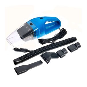 Kit Aspiradora Auto Portátil 12 V 120 Watt Premium Azul