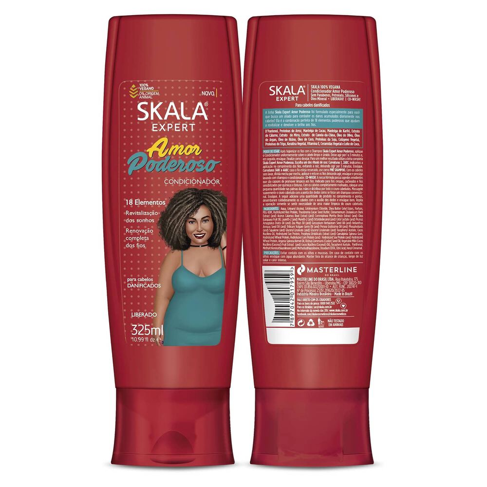 Kit Shampoo Y Acond Amor Poderoso Skala Expert 650ml image number 3.0