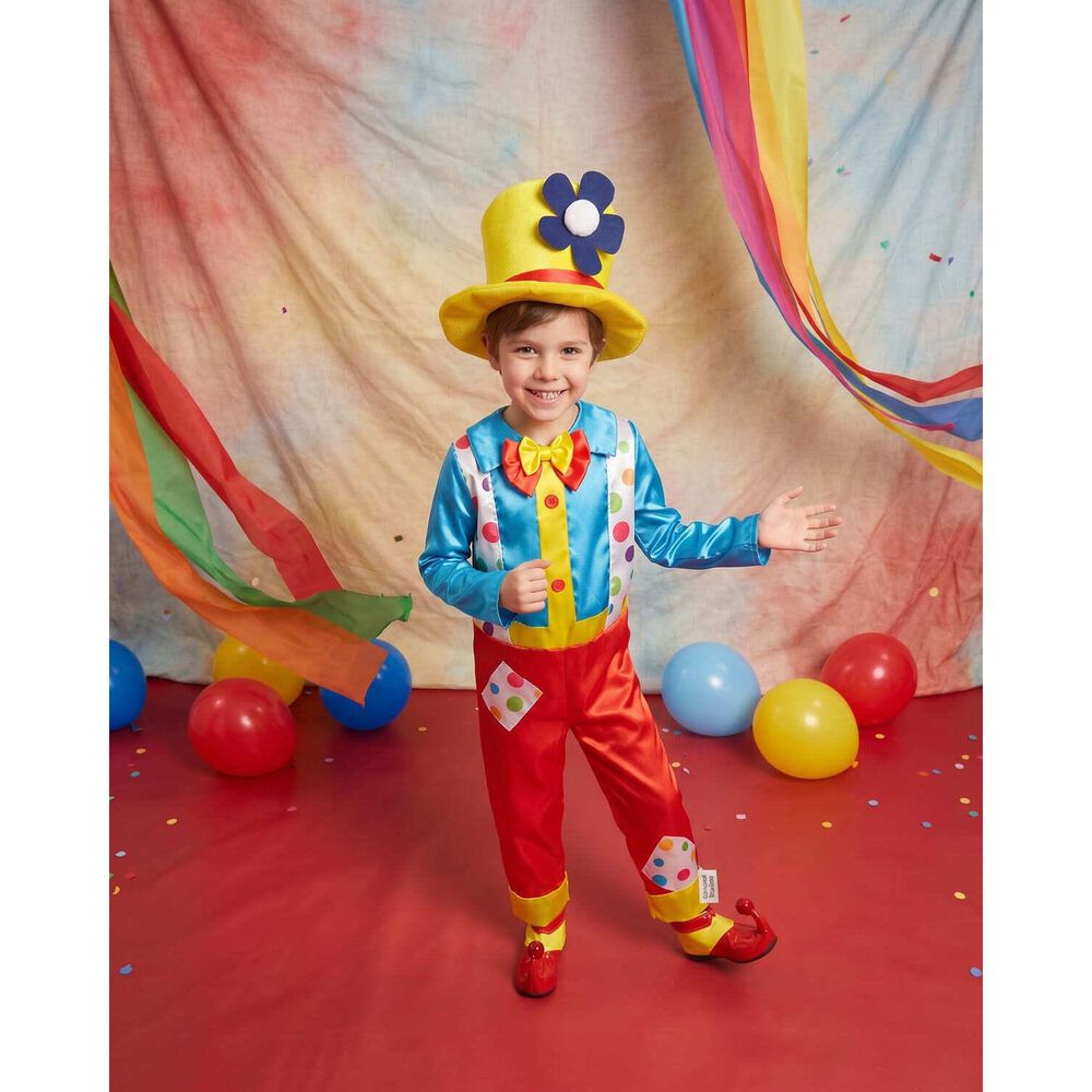 Disfraz Cosplay Payaso Buf&oacute;n Ni&ntilde;o Ni&ntilde;a Carnaval Adulto image number 28.0