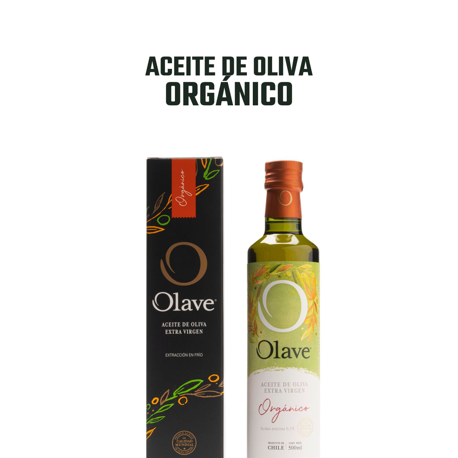 Aceite De Oliva Extra Virgen Olave Organico C. Negro 1x500ml image number 2.0