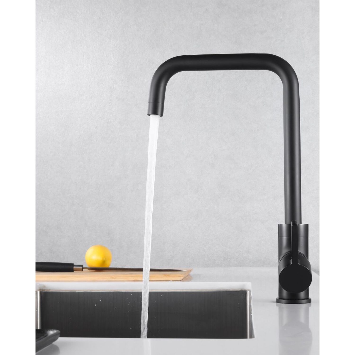 Griferia Fdv Futura Black image number 1.0