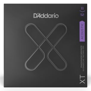 Set Cuerdas Guitarra Ac&uacute;stica 11-52 Xtapb1152 Daddario