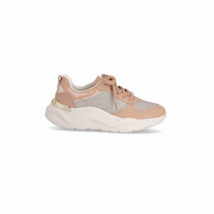 Zapatilla Urbana Mujer Nude/glitter Fascitis 07 Piccadlly