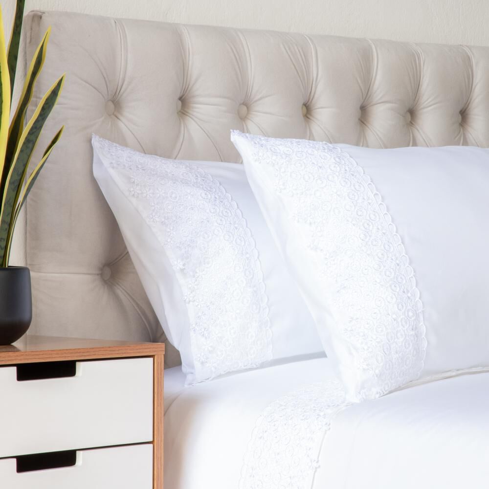 Juego De Sábanas Belle Noite Macramé / King image number 1.0