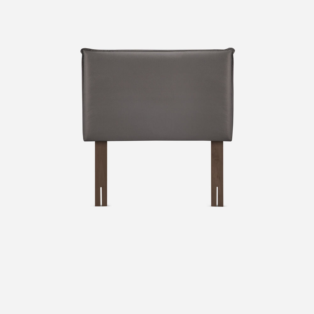 Cama Europea Rosen New Style 4 Plus / 1 Plaza / Base Normal  + Respaldo Maurice Chocolate image number 2.0