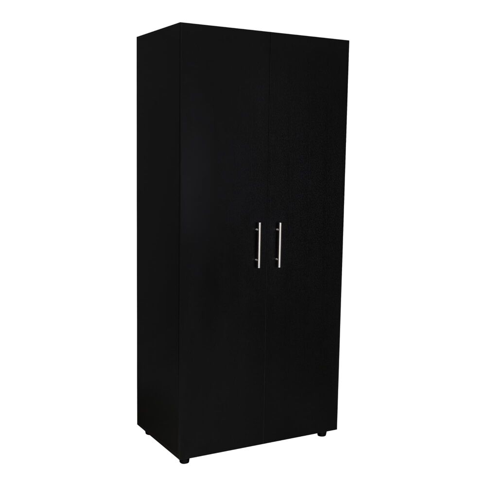 Closet 2 Puertas Fm Melmaina 180x80x48 Cm Negro image number 0.0