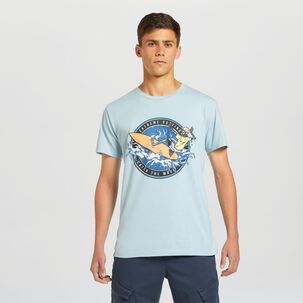 Polera Regular Manga Corta Cuello Redondo Hombre Ocean Pacific