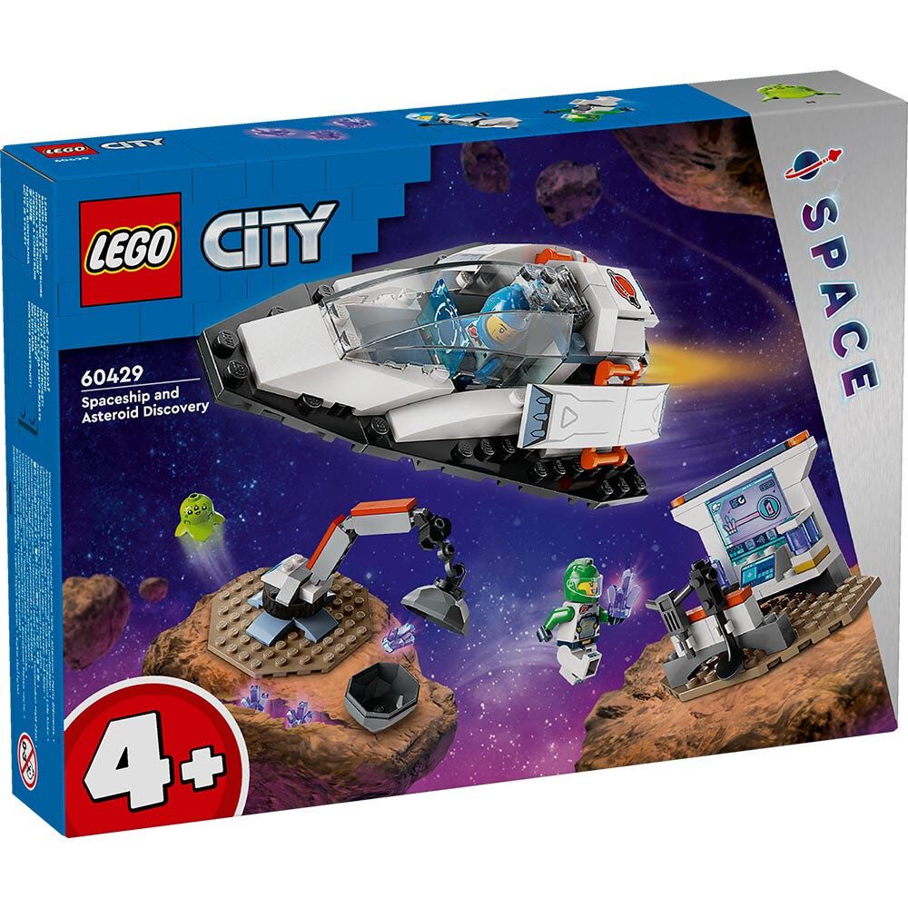 Lego City - Nave Espacial Y Descubrimiento Del Asteroide - 60429 image number 8.0