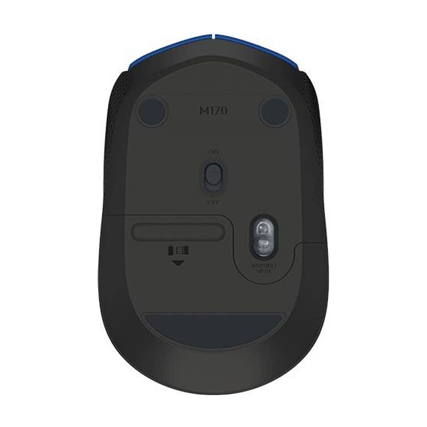 Mouse Logitech Inal&aacute;mbrico M170 Azul - 29logm17bl image number 2.0