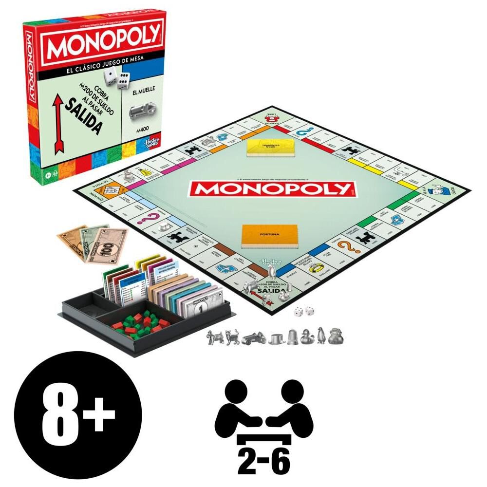 Juego De Mesa Monopoly G0009 image number 12.0