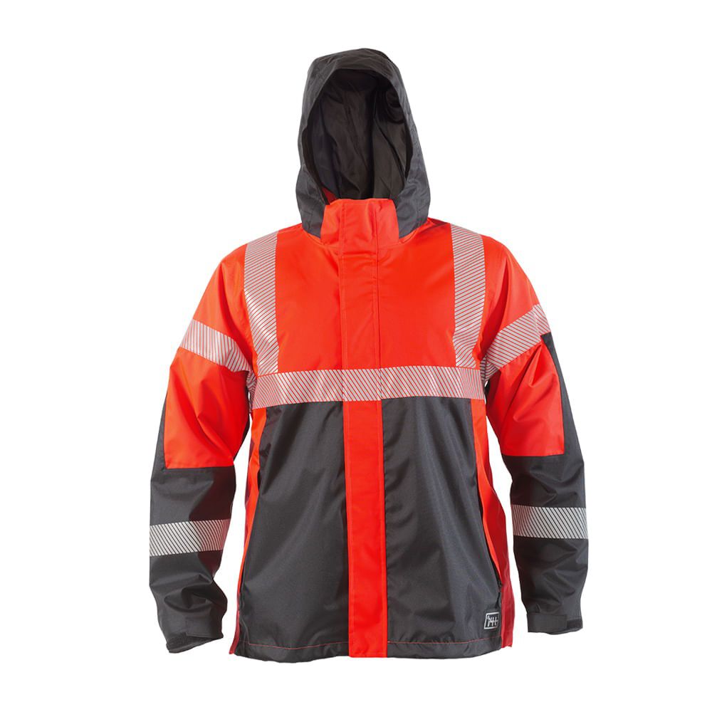 Parka Reflectiva Hw Skorpio 3 En 1 Rojo Fluor image number 0.0