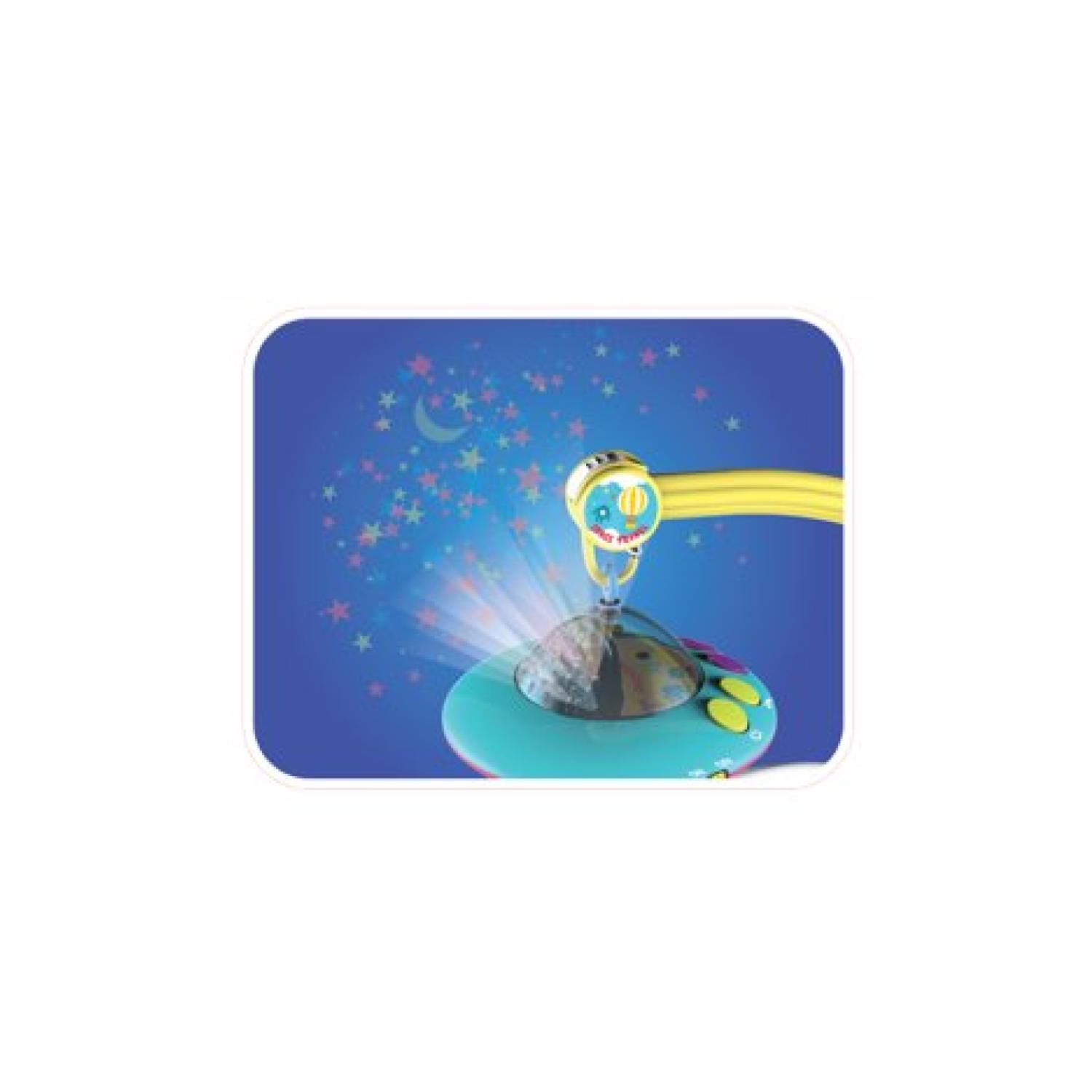Movil Para Cuna Proyector Musical Naves Aereas Estimulante image number 2.0