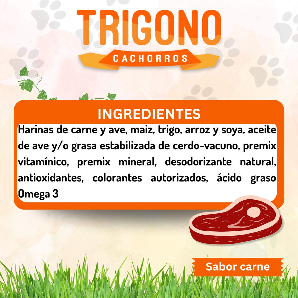 Alimento Para Perro Cachorro Trigono 10kg image number 2.0