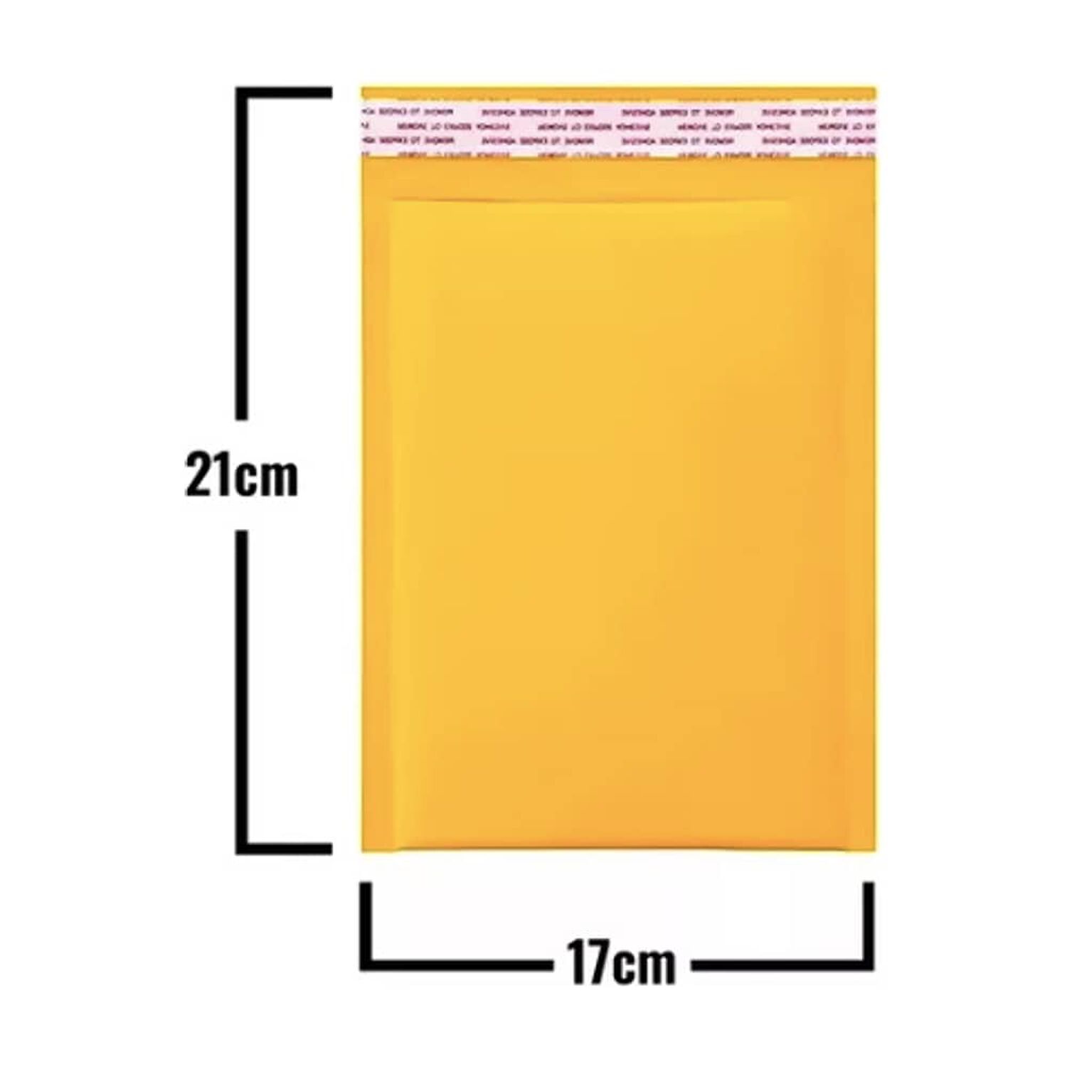 100 Sobres Acolchados Burbujas 17x21cm Impermeable Adhesivo Ecofriendly image number 1.0