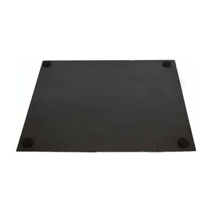 Plato Cuadrado Piedra Pizarra 25 Cm Wayu