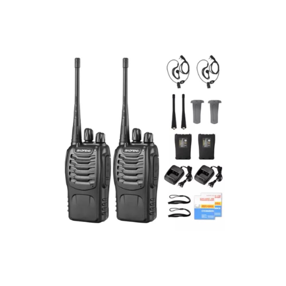 Pack 2 Radios Transmisor Walkie Talkie Frecuencia 400-470mhz image number 5.0