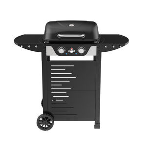 Parrilla Electrica 2 Quemadores Manhattan Black