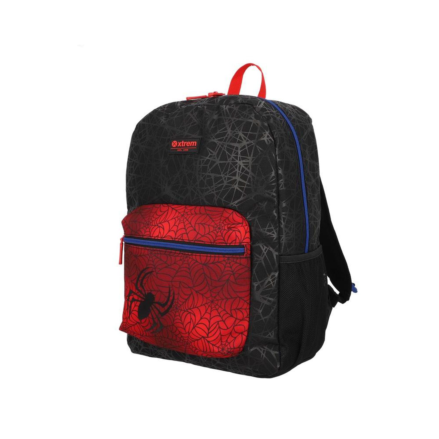 Triple Pack 6xt Mochila Ni&ntilde;o Xtrem Spider Negro/rojo image number 1.0