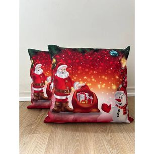 Set De 2 Cojines 45x45cm Navidad - Merry Christmas