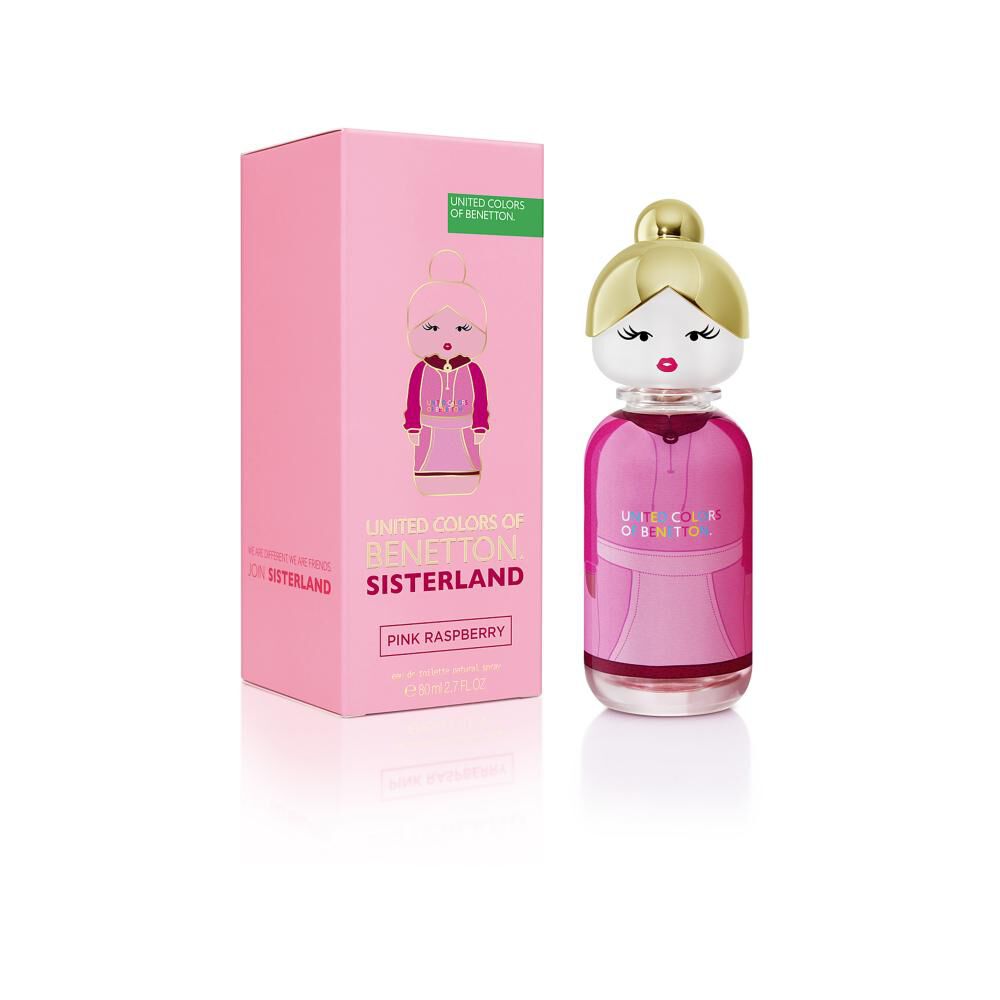 Perfume mujer Sisterland Pink Raspberry Benetton / 80 Ml / Eau De Toillete image number 3.0