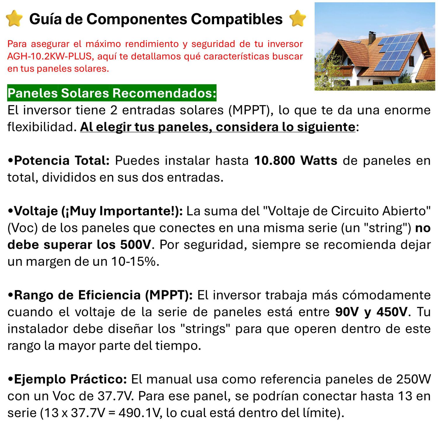 Inversor Solar Con Wifi H&iacute;brido De 10200w Con Potencia M&aacute;xima 20400w image number 6.0