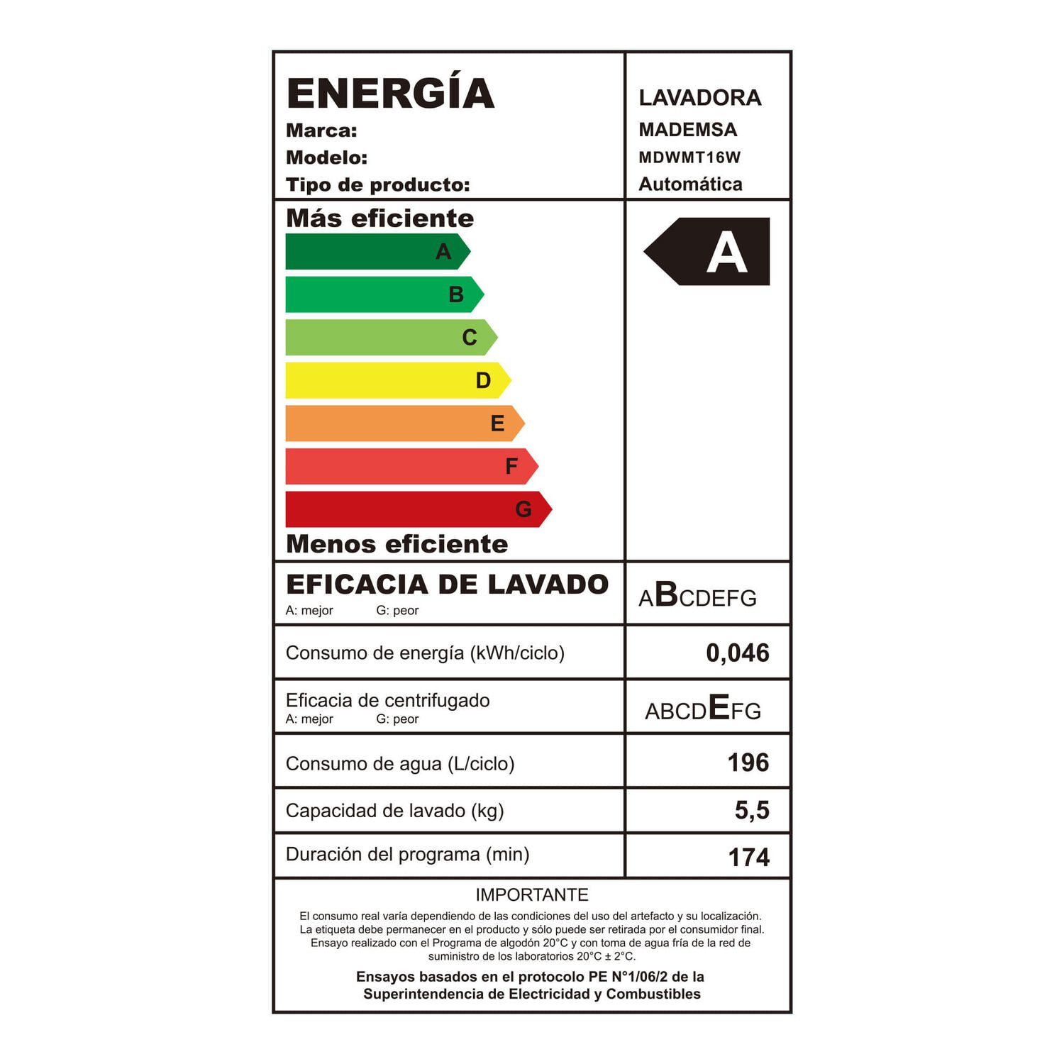 Lavadora Autom&aacute;tica 16kg Carga Superior Mdwmt16w Blanca image number 12.0