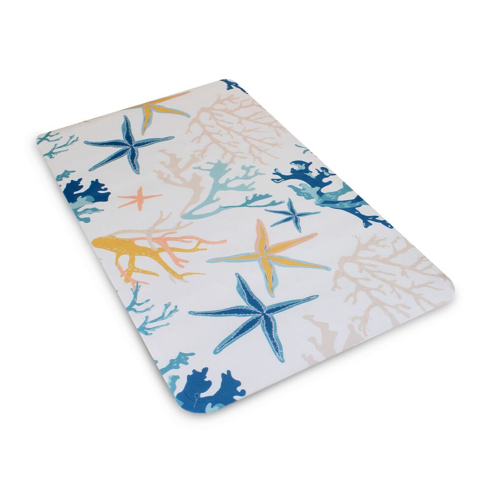 Alfombra De Ba&ntilde;o Nautica Home Pvc Antideslizante 39x69cm Corales De Mar image number 3.0