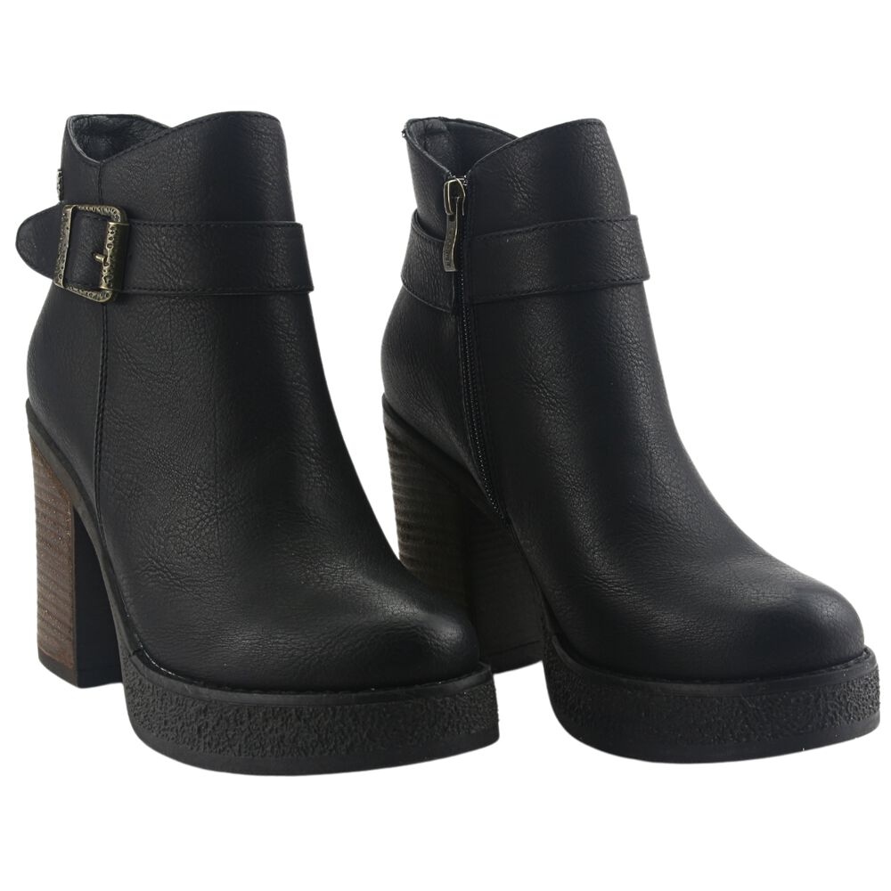 Botin Chalada Mujer Ella-15 Negro Casual image number 5.0
