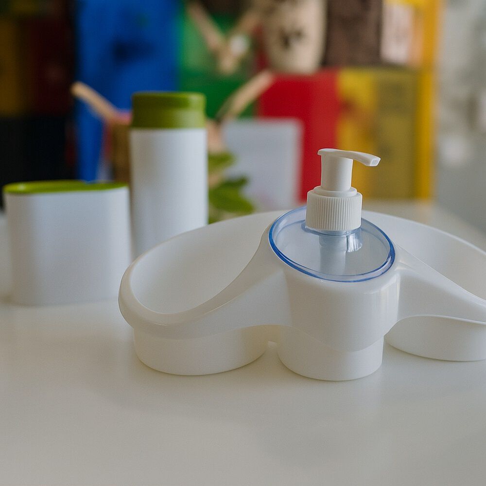 Set Dispensador De Jab&oacute;n Y Organizador Titiz Cocina image number 3.0