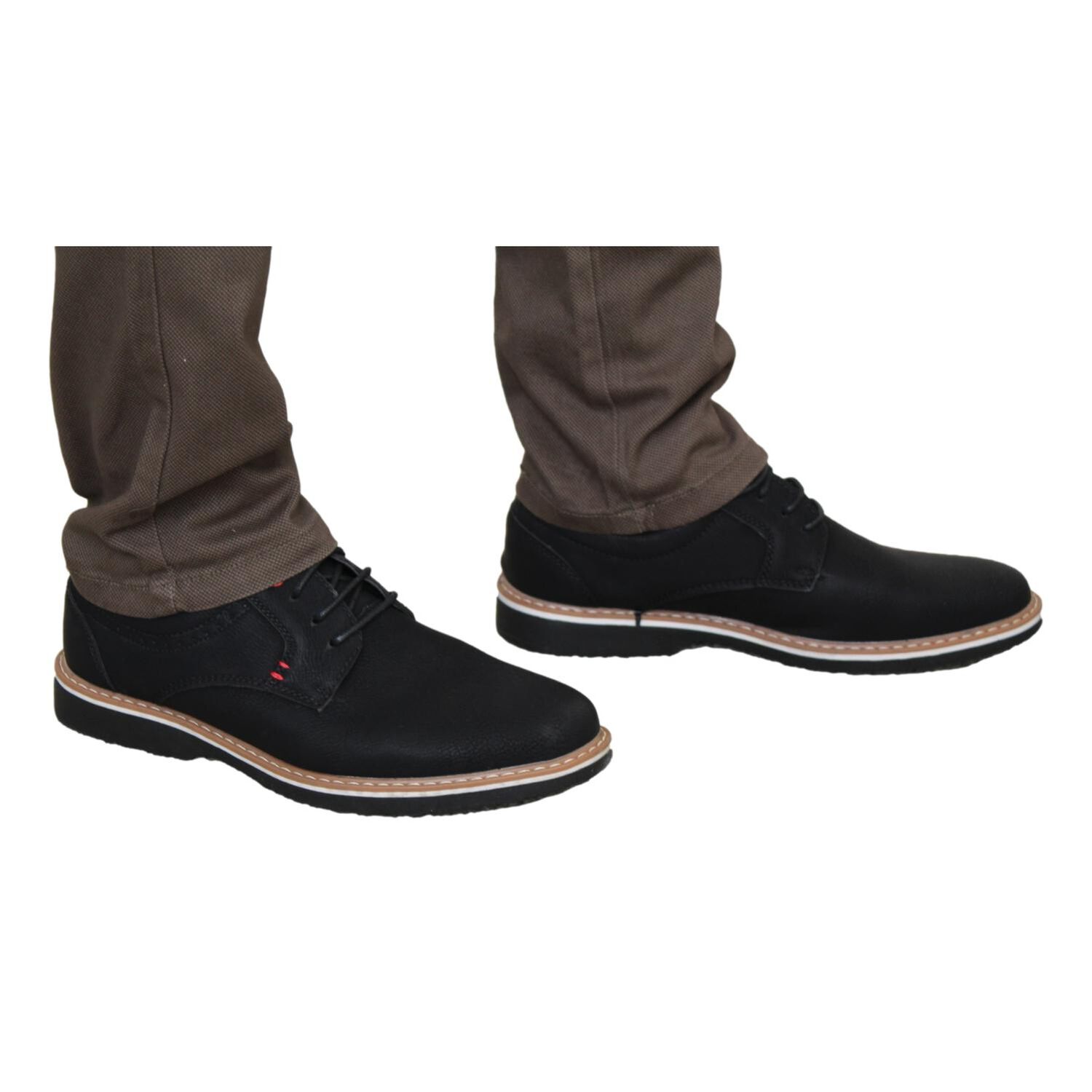 Zapato Agta Negro Mod X0010 image number 5.0