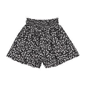Short Pretina Elasticada Full Print Tiro Medio Relax Mujer Freedom