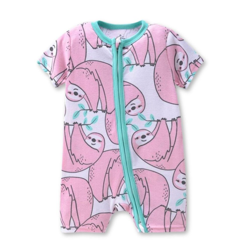 Enterito Corto 100% Algod&oacute;n Beb&eacute; Ni&ntilde;a 6 A 24 Meses Lazy image number 0.0