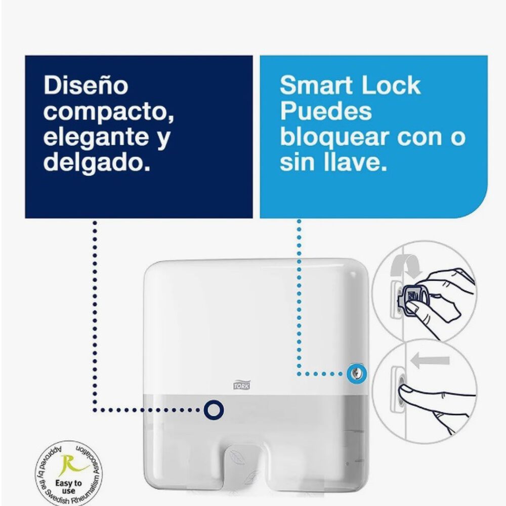 Dispensador Toalla Interfoliada + Carga image number 3.0