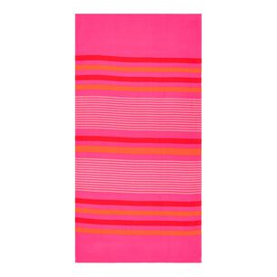 Toalla De Playa Casaideal Linepink 27 / 75x150 Cm